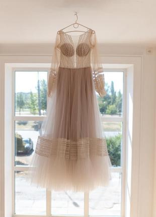 Весільна сукня в стилі «бохо», 2020 рік3 фото