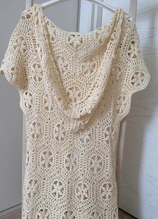 Шикарное вязаное платье тренд италия 3