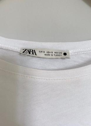 Ассиметричная комбинированная футболка zara7 фото