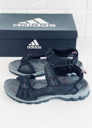 Adidas сандали летние мужские кожаные адидас сандалии босоніжки адідас сандалі2 фото