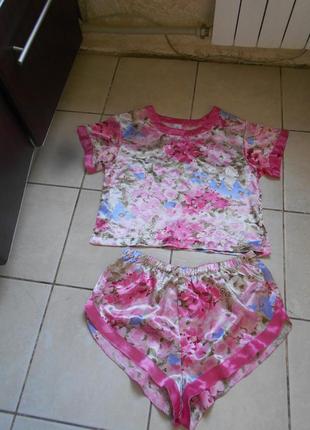 #распродажа #bhs#винтажная красивая атласная пижама # домашняя одежда#