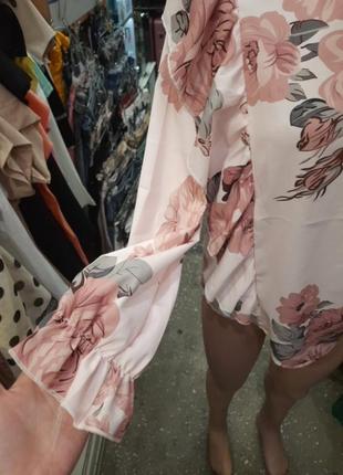 Нарядная блуза розовая 500-10% грн4 фото