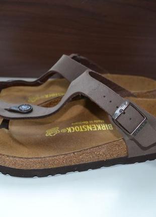 Birkenstock 39р. 40р шлепанцы вьетнамки. оригинал босоножки2 фото