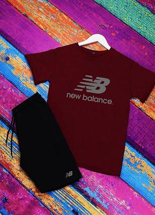 Стильний, бавовняний, чоловічий костюм (шорти + футболка)