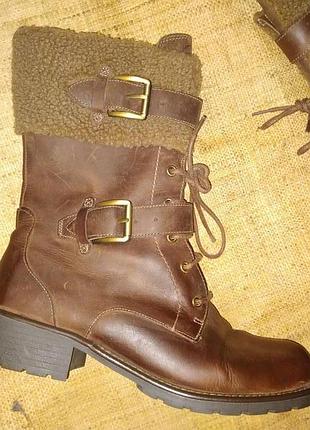 Англ 6.5 -25.5 кожа ботинки clarks