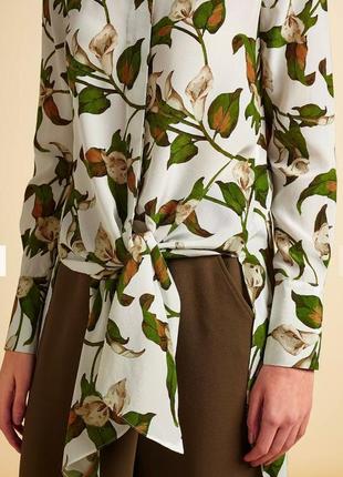 Шикарна шовкова блуза, сорочка modern rarity, 100% шовк