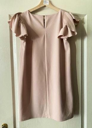 Плаття нове ніжне світло-рожеве розмір2 фото