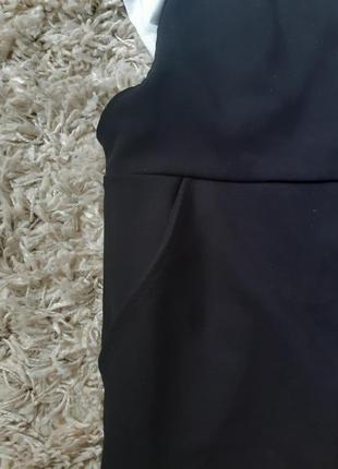 Стильный черный сарафан с карманами ,.new look,  p. 38-405 фото