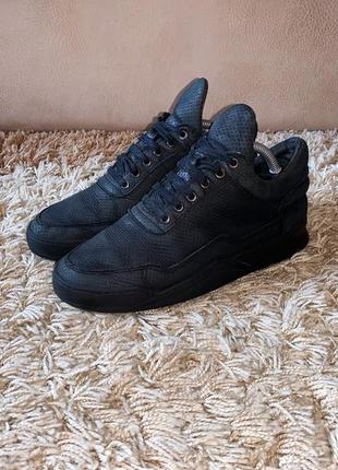 Кроссовки хайтопы filling pieces кожаные оригинал1 фото