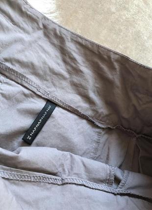 Женская легкая хлопковая расклешенная короткая юбка naf naf5 фото