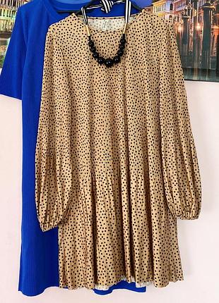 Платье в горошки