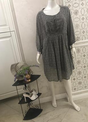 Стильное платье свободного кроя autograph weekend marks&spencer