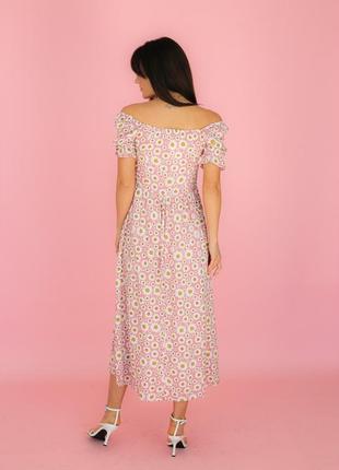 Платье с цветами5 фото