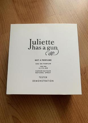 Женские духи juliette has a gun mmmm... tester 100 ml.3 фото