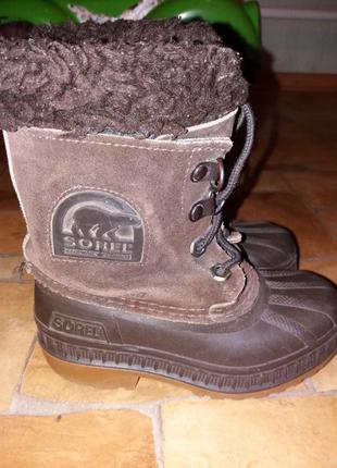 Зимние ботинки сапоги сноубутсы sorel1 фото