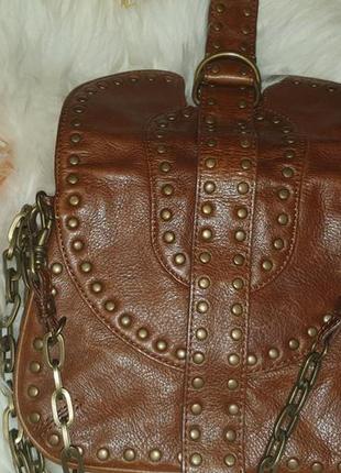 Винтажная, кожаная сумка kooba handcrafted3 фото