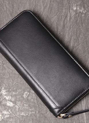 Мужской кожаный шкіряний новый кошелек гаманець портмоне клатч из натуральной кожи2 фото