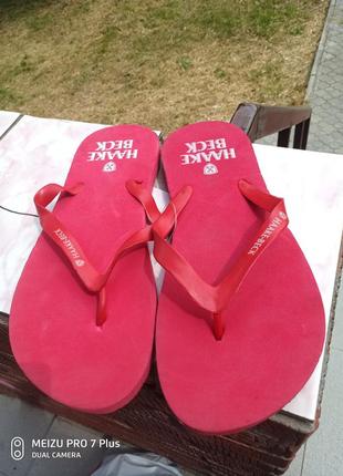 Легкі, комфортні шльопанці, в'єтнамки, сланці haake beck