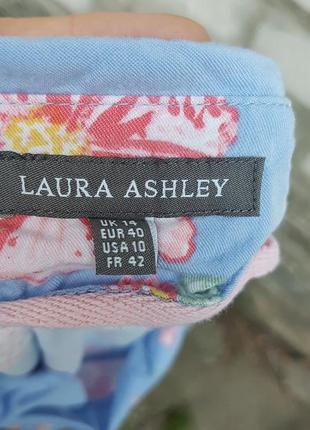 Вискозная блуза с нежным рисунком laura ashley5 фото
