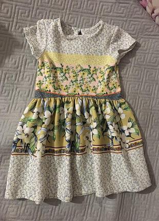 Платье некст на девочку 2-3 года
