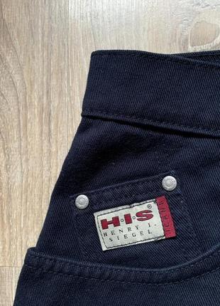 Мужские винтажные классические джинсы с высокой талией h.i.s5 фото