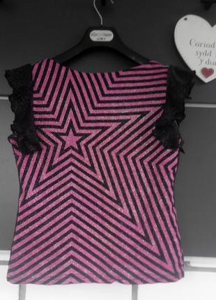 Красива люрексова футболка;  deby debo; s