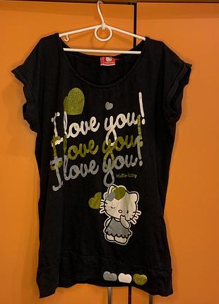 Футболка hello kitty