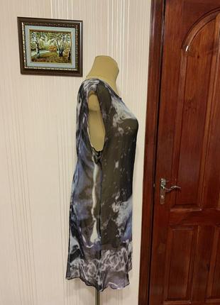 Шовкова сукня,накидка на купальник3 фото