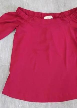 Стильная легкая блуза loft с заывязками на рукавах. размер xs1 фото