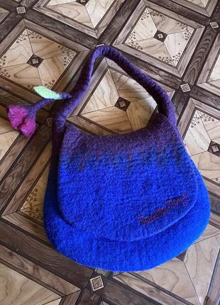 Сумка think валяне шерсть