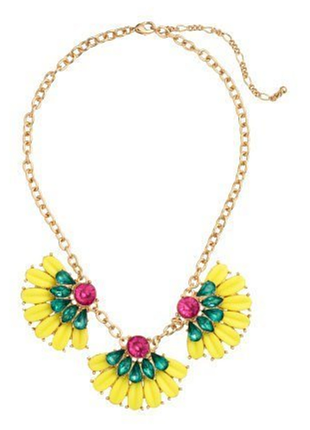 Кольє жовтого кольору h&m