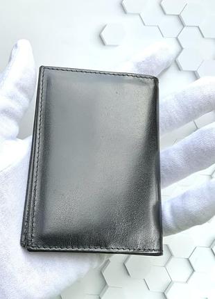 Кредитница landmark london вінтаж шкіра чорний3 фото