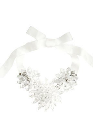 Намисто об'ємне на тканинній пов'язці