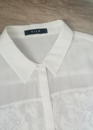 Річна ніжна блузка/сорочка/футболка vila3 фото