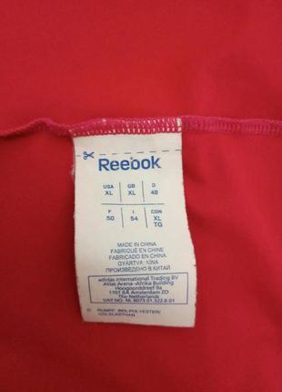 Спортивная майка reebok с лифом р.xl цвета фуксии3 фото