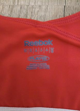 Спортивная майка reebok с лифом р.xl цвета фуксии6 фото