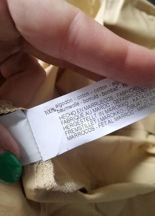 Новая оверсайз свободная длинная бежевая рубашка довга сорочка zara l 40 xl5 фото