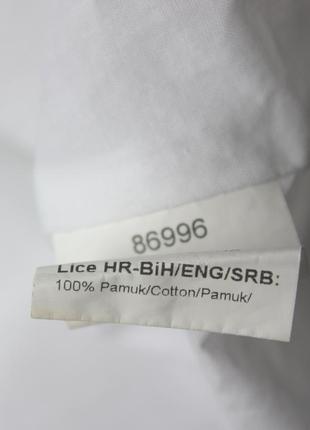 Сарафан летний короткий белый, babydoll, на бретелях, подкладка, 100%хлопок,новый 4