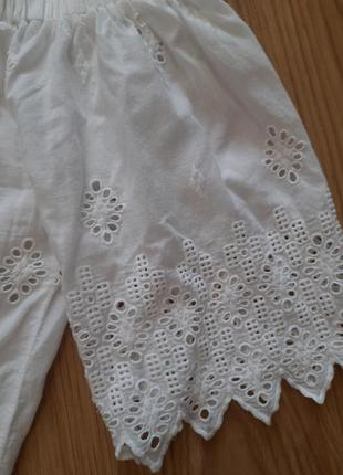 Красива ніжна легка блузка з прошвой польського бренду reserved6 фото
