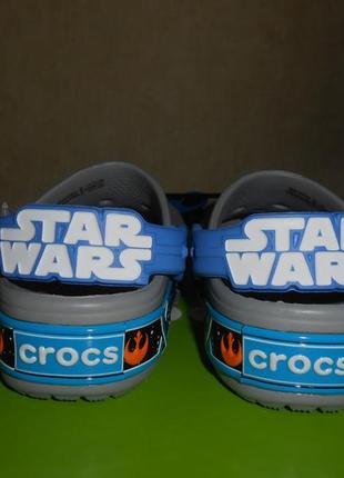Кроксы crocs star wars р. с8-15см. новые4 фото