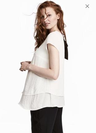Блузка с коротким рукавов для беременных3 фото