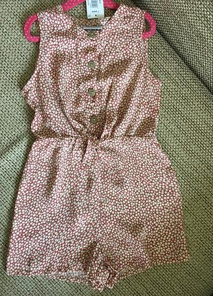 Красивий комбінезон ромпер шорти для дівчинки 6-7 років