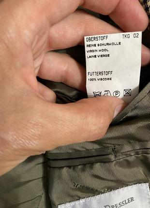 Маскулинный пиджак, пиджак бойфренда из тонкой шерсти eduardo dressler (германия🇩🇪)7 фото
