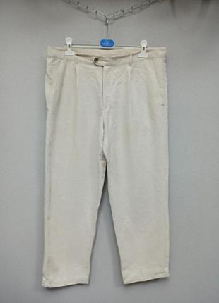 Брюки мужские из льна