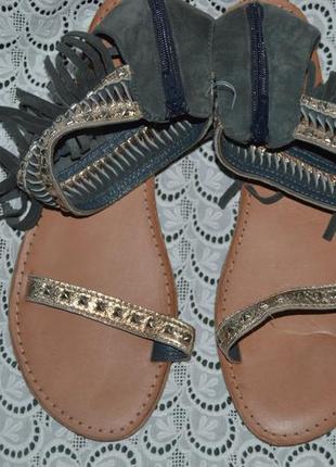 Босоножки сандали tamaris замш розміри 39 40 41,  сандалі босоніжки1 фото