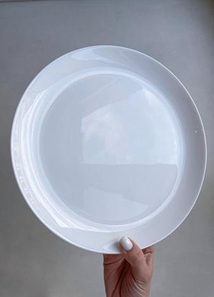 Білі тарілки, 27,3 см3 фото