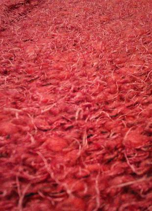 Розовый "волосатый" свитер размер 10-124 фото