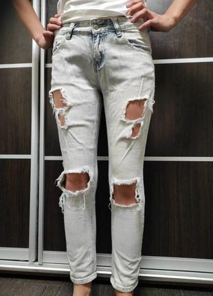 Летние женские джинсы3 фото