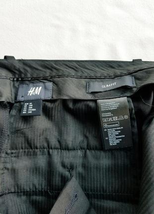 Штаны брюки slim fit 4