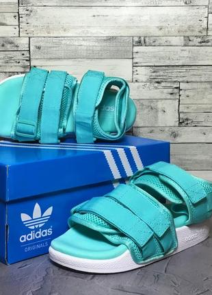 Босоніжки adidas originals adilette sandals 2.0 w mintwhite

 боссоножки4 фото